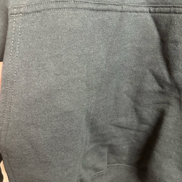 Assholes Live Forever Black White Flame Skull 40oz Bottle Graphics Hoodie Size L - Picture 15 of 15